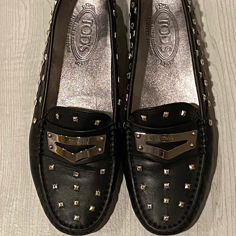 Tod’s Gommino Drivers with Paillettes Size 38 (8)